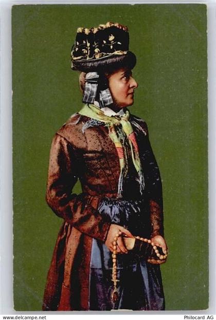 Wallis, Frauentracht Goms Tracht Schweiz - 50626200