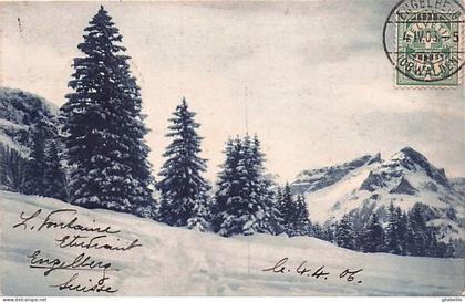Obwald - ENGELBERG - abend im Gebirge - 1906