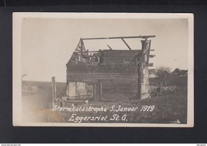 Schweiz AK Sturmkatastrophe Eggersriet 1919