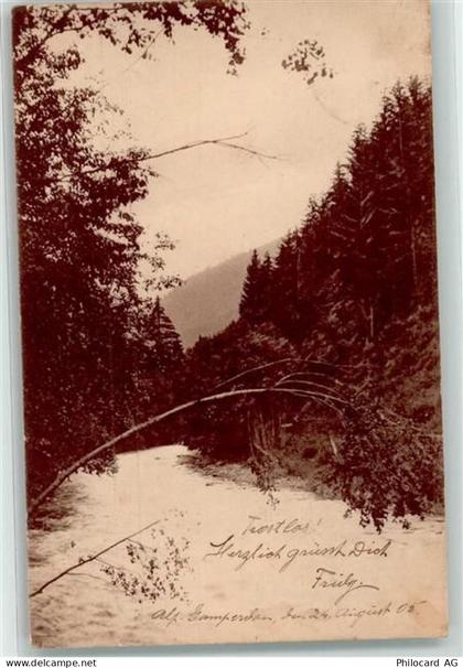 8890 Flums 1905 - Ort lt. Stempel - 39498981