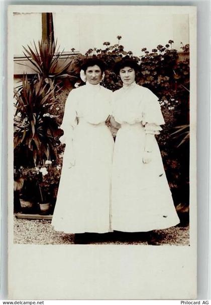 9403 Goldach 1908 Foto AK Ort lt. Stempel Frauen Mode - 39983437