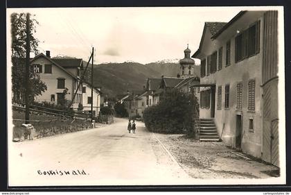Foto-AK Gommiswald, Strassenpartie