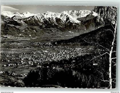 9472 Grabs - Blick vom Zollhaus Gamserberg auf Grabs Buchs Vaduz Rhätiko... - 11058147