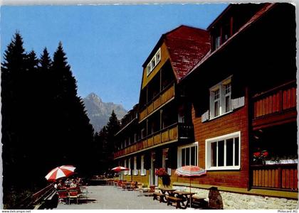 9472 Grabs - Kurhaus Voralp Terasse mit Blick zum Höchst - 51398826