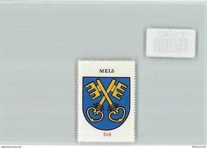 8887 Mels - Vignette Wappen Kaffee Hag ca 1920-1940 Mels - 11100851