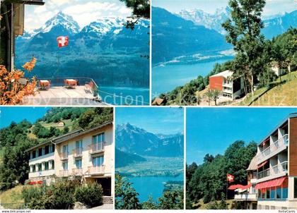 Amden Walensee SG Kurhaus Bellevue Walensee Alpenpanorama