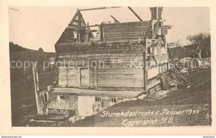 Eggersriet SG Sturmkatastrophe Januar 1919