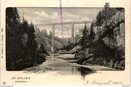 Sitterviadukt bei Bruggen