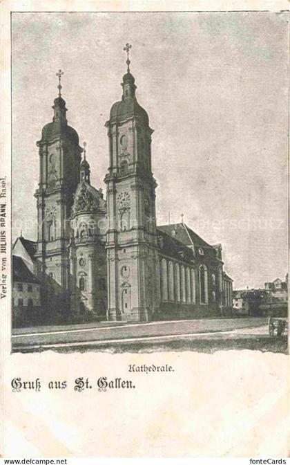 St Gallen SANKT GALLEN SG Kathedrale