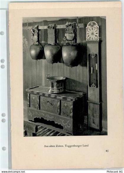 Toggenburg - Almbauern Kuhglocken zwei Fotos Buchblätter 15x22cm - 40145505