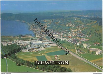 Schmerikon - Luftaufnahme - AK-Grossformat - Verlag M.+R. Eggler Jona