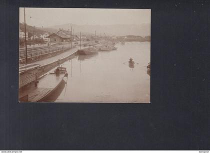 Schweiz Kleines Photo Schmerikon Bahnhof um 1928