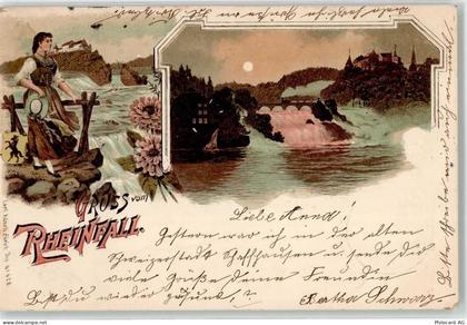 8212 Neuhausen am Rheinfall Lithographie Rheinfall - 52162822
