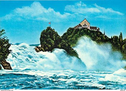 Carte Postale - Suisse - SH Schaffhouse - Rheinfall - Chutes du Rhin - Rheinfall und Schloss Laufen - CPM - Carte Neuve