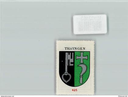 8240 Thayngen - Vignette Wappen Kaffee Hag ca 1920-1940 - 11102153