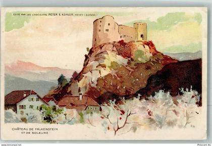 4710 Balsthal Lithographie Schloss Falkenstein - 13302115