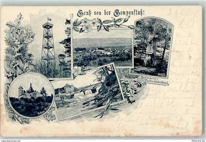 4145 Gempen 1898 - Gempenfluß Turm Schloss Birseck Dornachbrugg Dornache... - 13223699