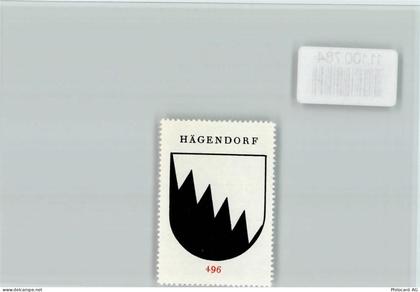 4614 Hägendorf - Vignette Wappen Kaffee Hag ca 1920-1940 Hägendorf - 11100784