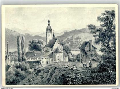 5012 Schönenwerd SO Künstlerkarte Kirche - 51796916