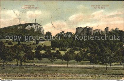 Gempen Aussichtsturm Schlossruine Dorneck