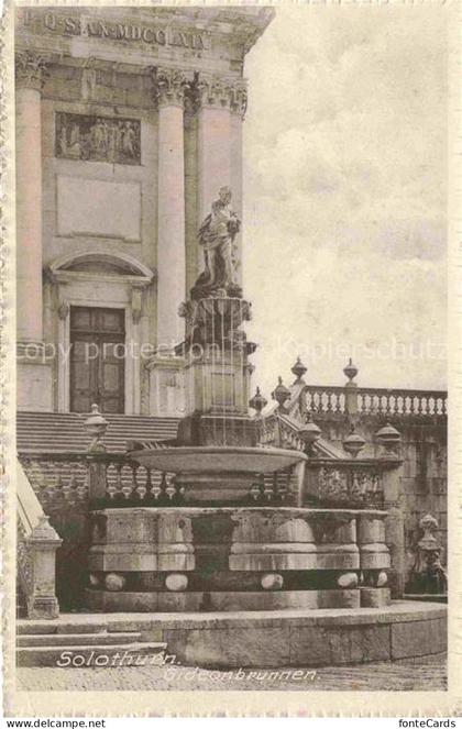 Solothurn Soleure SO Gideonbrunnen