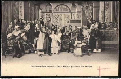 AK Selzach, Passionsspiel, Der zwölfjährige Jesus im Tempel