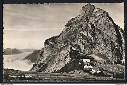 AK Alpthal, Holzegg mit Gr. Mythen