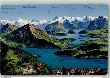 6403 Küssnacht am Rigi - Vierwaldstättersee Vogelschau Zugersee - 39497883
