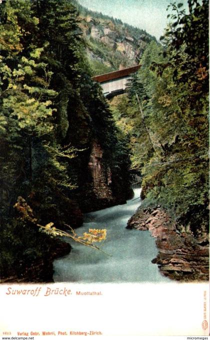 Suwaroff Brücke - Muotathal