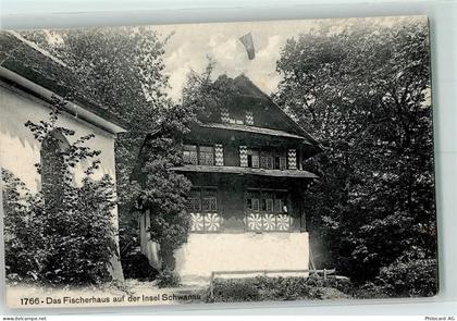 6424 Lauerz 1911 - Das Fischerhaus auf der Insel Schwanau - 10217026