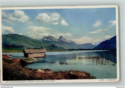 6424 Lauerz - Löwerzersee Lauerzersee Mythen phot. J. Gaberell 2285 - 11052505
