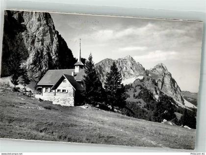 8849 Alpthal 1951 Foto AK Kirche Kapelle Bruder Klausen Holzegg - 38211538