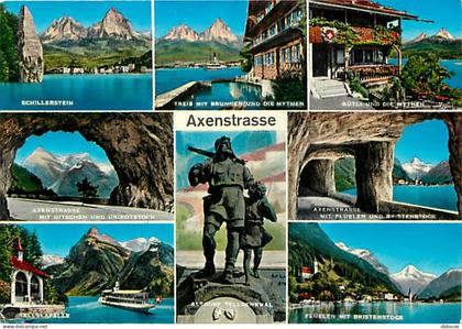 Carte Postale - Suisse - SZ Schwyz - Axenstrasse - Multivues - CPM - Carte Neuve - Voir Scans Recto-Verso - Poscard - Ca