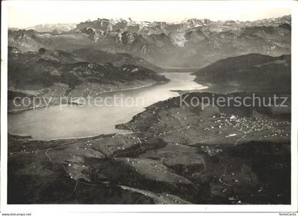 Einsiedeln SZ Fliegeraufnahme Sihlsee