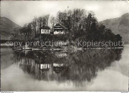 Lauerz Insel Schwanau Historisches Restaurant
