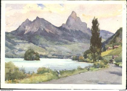 Lauerz Lauerzersee  ungelaufen ca. 1930