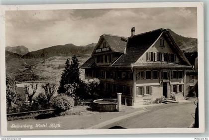 6416 Steinerberg 1937 Foto AK Hotel Rössli - 13597929