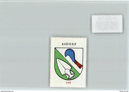 8355 Aadorf - Vignette Wappen Kaffee Hag ca 1920-1940 Aadorf - 11100738
