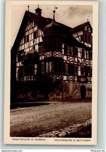 8274 Gottlieben - Drachenburg in Gottlieben Heimatschutz im Thurgau - 10163215