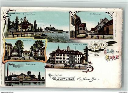 9326 Horn 1907 BOAKC Bleicherei Hotel Lithographie - 13700185