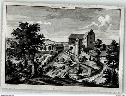 8536 Hüttwilen 1946 Foto AK Schloss Steinegg im 12. Jahrhundert - 38070113