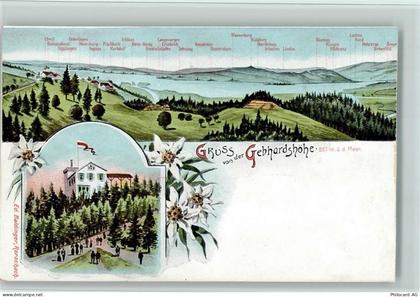 8596 Münsterlingen 1898 - Gruss aus - Gebhardshöhe , sehr gute Erhaltung... - 13079262