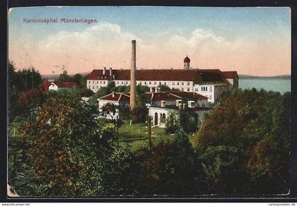 AK Münsterlingen, Blick auf das Kantonsspital