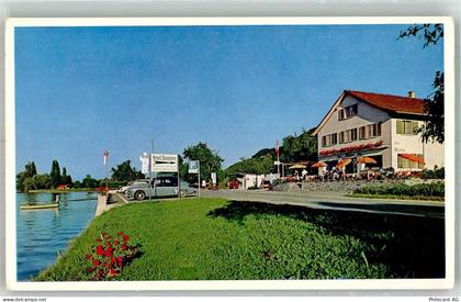 8267 Berlingen Foto AK Auto Hotel Seestern - 38219315