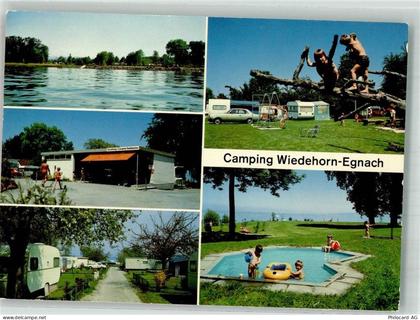9322 Egnach 1980 Foto AK Schwimmbad Campingplatz Wiedehorn - 38245848