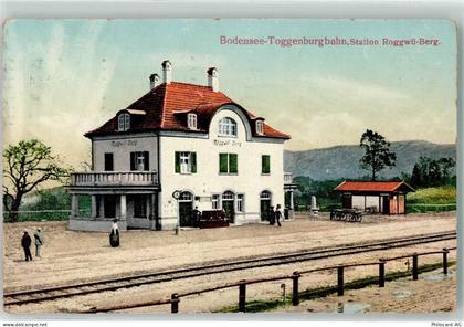 9325 Roggwil TG 1918 Gebrauchsspuren Bahnhof Roggwil-Berg Bodensee Togge... - 13444756