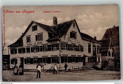 9325 Roggwil TG 1923 Foto AK Gasthaus zu Ochsen - 13673453