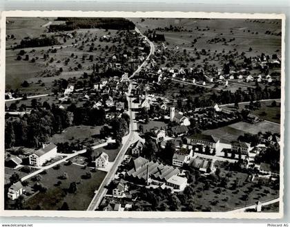 9542 Münchwilen TG 1953 Foto AK Fliegeraufnahme - 13990489