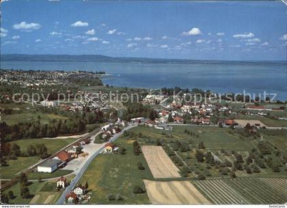 Egnach Romanshorn Bodensee Flugaufnahme