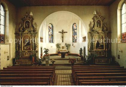 Eschenz Inneres der Pfarrkirche